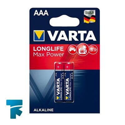 باتری نیم قلمی Varta مدل Alkaline LR03AAA