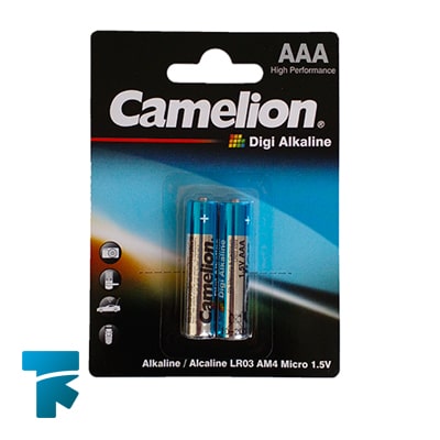 باتری نیم قلمی Camelion مدل Digi Alkaline LR03
