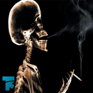 عوامل پوکی استخوان، مصرف سیگار
