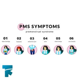 علائم سندرم پیش از قاعدگی یا PMS